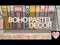 Boho Pastel Classroom Decor Theme - classroom decor ideas