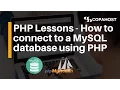 How to connect to a MySQL database using PHP Quick guide