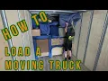How to Properly Professionally Load a Truck or Trailer for Moving - Tips From Professional Movers