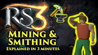 RS3 Mining Smithing Explained in 3 Minutes