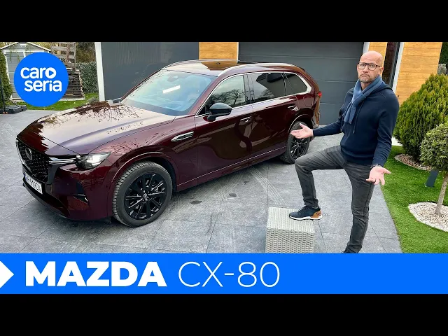 Mazda CX-80 diesel, czyli za wysokie progi... (TEST PL/ENG 4K) | CaroSeria