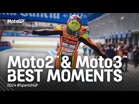 Download MP3 Moto2™ & Moto3™ Best Moments! | 2024 #SpanishGP