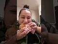PAPI CLARYS KITCHEN SPICY CHICKEN SANDWHICH REVIEW KUSH AND OJ JUICE