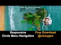 How to Create Responsive Circle Menu Using HTML5 CSS and JQuery Download HTML Map Navigation Menu