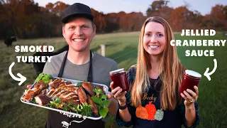 Best Smoked Turkey Homemade Cranberry Sauce Plus Make Ahead Sides For Thanksgiving 