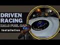 DrivenRacingUSA HALO fuel Cap Base Install 2022 Suzuki GSX-R1000R
