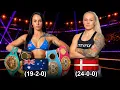 BATTLE FOR THE BELT Cherneka Johnson vs Dina Thorsland Full Fight Highlights