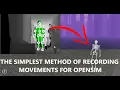 Record Kinect 2 skeleton tracking data to OpenSim without writing code
