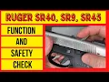 QUICK Ruger SR40 or SR9 Function Safety Check AFTER reassembly DON T SKIP THIS