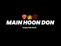 Download Lagu MAIN HOON DON - HOUSE + SOUNDCHEAK - DEEJAY YASH REMIX