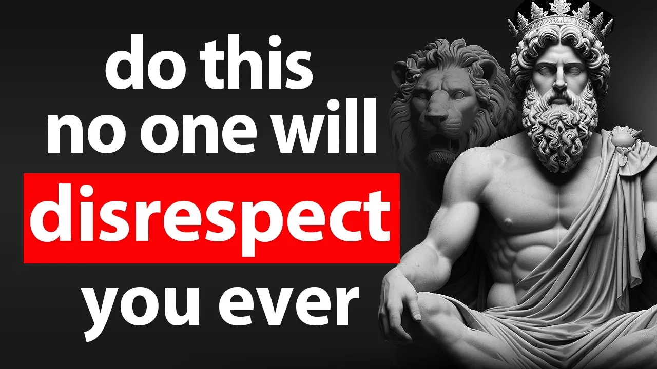 Outline Video No One Will DISRESPECT You Ever (Just Do This) 10 Stoic Lessons | Stoicism