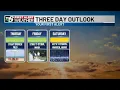 FIRST ALERT Refreshing sunny breaks before summer swelter storms return