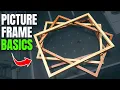 How To Make PERFECT Picture Frames All Methods