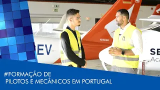 Como é a formação de pilotos e mecânicos em Portugal (e também para brasileiros)?