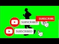 Hood Irony Running With Subscribe Buttons - Green Screen Memes