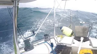 BIG SEAS & The Furthest North We’ve Ever Sailed (MJ Sailing – Ep 108)