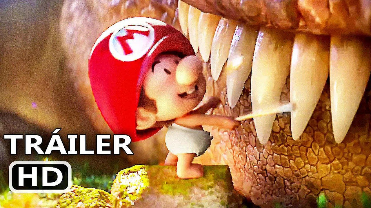 "Mario VS T-Rex" SUPER MARIO GALAXY: La Película Tráiler Español Latino (2026)