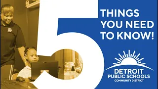 DPSCD 5 Things You Need To Know - Week of January 4 2021