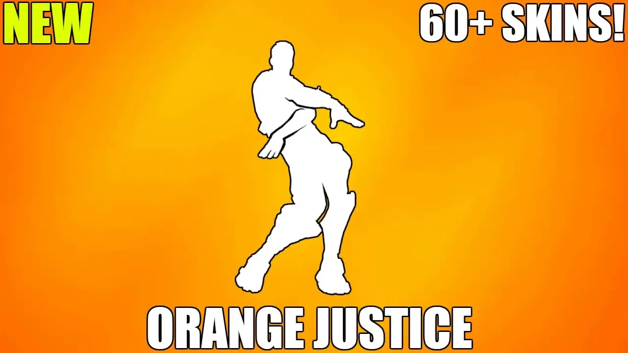 FORTNITE ORANGE JUSTICE EMOTE (1 HOUR)