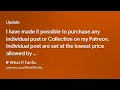 Patreon Update