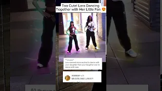 Too Cute Lara Dancing Together With Her Little Fan Lara Sophia Megan Katseye Shorts  Too Cute Lara Dancing Together With Her Little Fan Lara Sophia Megan Katseye Shorts