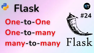 Complete Flask Relationships Tutorial One-to-One One-to-Many Many-to-Many in Hindi