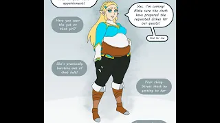 Weight gain comic dubbed