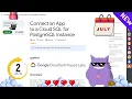Connect an App to a Cloud SQL for PostgreSQL Instance Solution