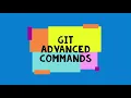 Learn advanced Git in under 16 mins Advanced git tutorial Git CLI