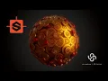 TIMELAPSE Substance Designer Tutorial l Stylized Treasure Coins