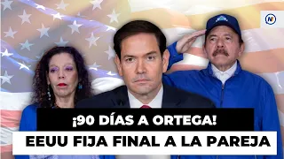🚨Congreso de EEUU ordena a MARCO RUBIO diseñar PLAN DE SALIDA de Ortega en 3 MESES
