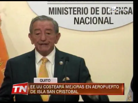 EE.UU. costeará mejoras en aeropuerto de isla San Cristobal