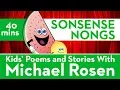 Lagu Michael Rosen NONSENSE SONG singalong 40mins |  🍉🍋 Kids' Poems and Stories With Micheal Rosen 🍋🍉