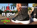 EARLY LOOK JORDAN 11 LOW SPACE JAM DETAILED REVIEW ON FEET W LACE SWAP