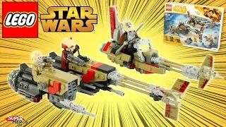 LEGO Star Wars SOLO les Cloud Rider Swoop Bikes 75215 Review Speedbuild français