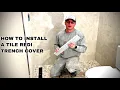 How You Install a Tile Redi Trench Cover