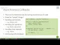 WA1-2023-L07 Asynchronous Programming Promises and interfacing with SQLite