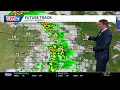 Iowa Weather Pleasant Saturday evening spotty storms overnight