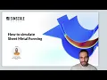 Metal Forming Simulation - Nonlinear Analysis with Marc on SimScale