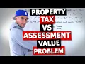 QMS 110 - Property Tax vs Assessment Value Problem