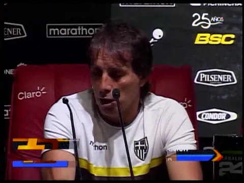 Almada confía en recuperación del equipo ante Delfín