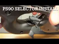 Reinstalling a selector on a PS90 stock