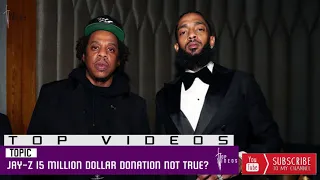 jay z not giving nipsey hussle kids 15 million selling the marathon store