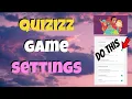 Quizizz Game Settings Overview and Recommendations