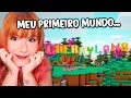 VISTEI MEU PRIMEIRO MUNDO DO MINECRAFT CHERRYLAND