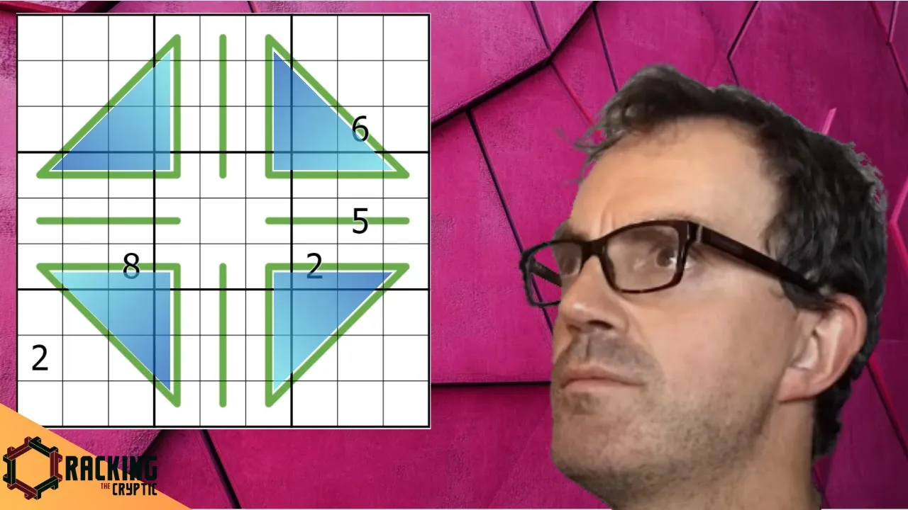 A Sudoku With Only 4 Triangles