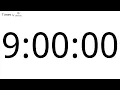 9 Hour Countdown Timer