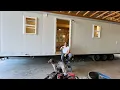TOUR this Custom 14 x40 Ace Half Bath Wood package French Doors