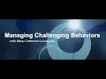 Managing Challenging Behaviors - COPSA Informational s