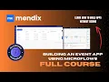 Building an Event App Using Microflows Mendix Walkthrough 2024